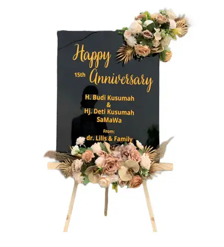 Papan Bunga Akrilik Sokoduwet