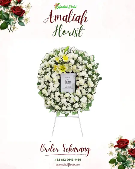 Krans Bunga Duka Sokoduwet