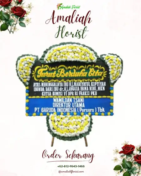 Papan Bunga Duka Sokoduwet